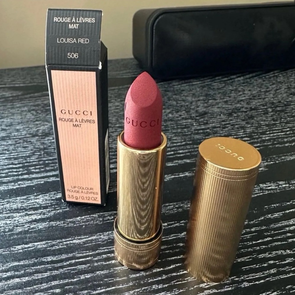Gucci Lipstick 506 Louisa Red